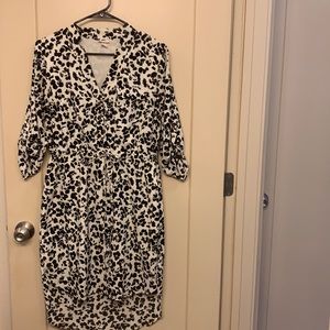 Cheetah print dress